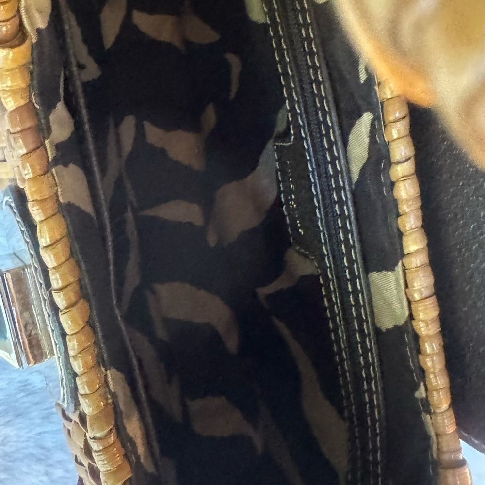 Kate Spade Santiago Rattan Handbag - Picture 11 of 14